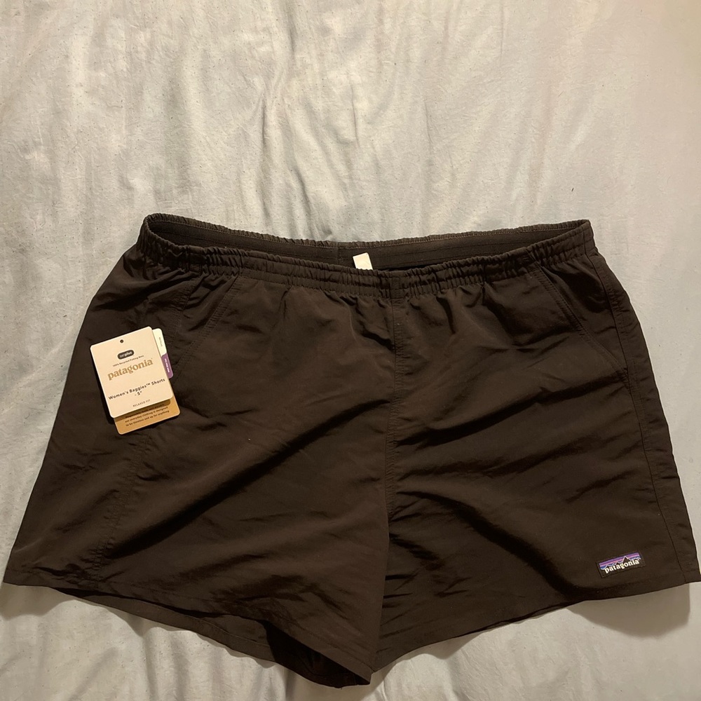 Patagonia Womens XL Baggie Shorts Black worn once